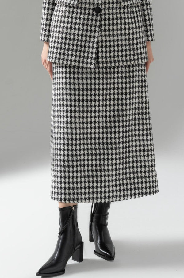 TWEED PENCIL DRESS